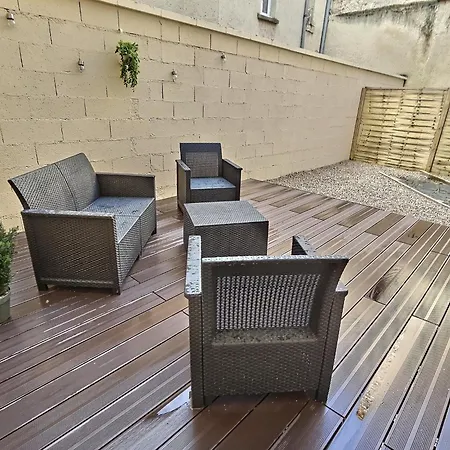 Studio Terrasse, Hypercentre, Neuf, Rdc Laon Exterior photo
